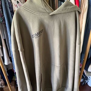 Comfrt Hoodie - Olive Green Men's Hoodie